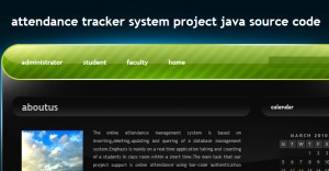 Attendance Tracker System Project Java Source Code 300x156 - Attendance Tracker System Project Java Source Code