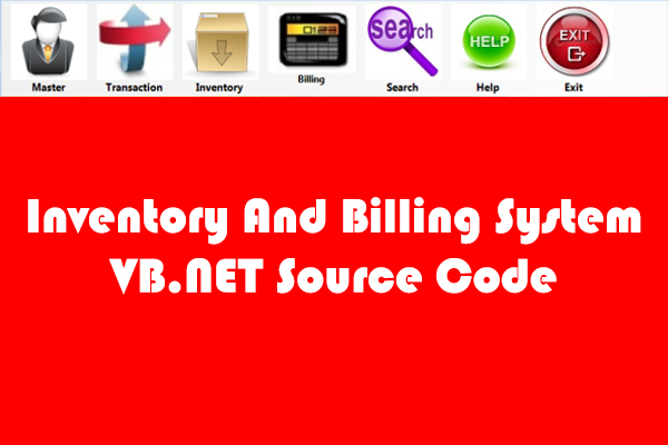 Inventory And Billing System VB.NET Source Code - Inventory And Billing System VB.NET Source Code