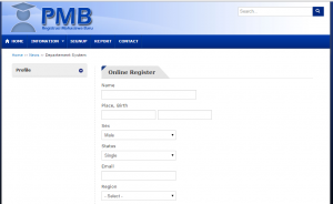 School Registration System PHP MySql Source Code