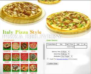 Pizza ordering and franchising System PHP MySql Source Code
