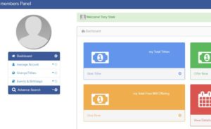 Church Management System PHP Source Code - I Want Source Codes