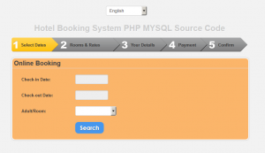 Hotel Booking System PHP MYSQL Source Code