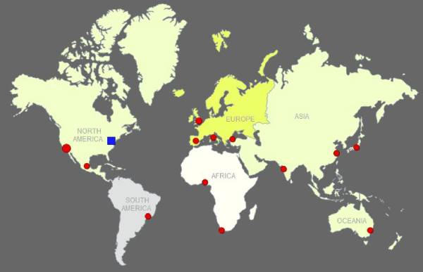 Interactive World Map - Interactive World Map HTML5 Source Code