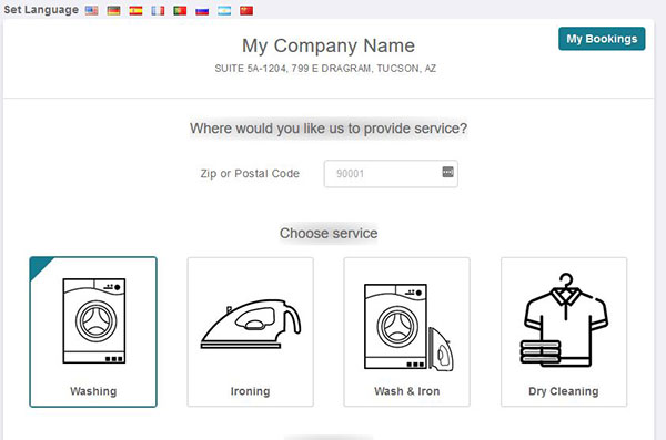 Laundry Booking And Management PHP MySQL Source Code Front End - Laundry Booking And Management PHP MySQL Source Code