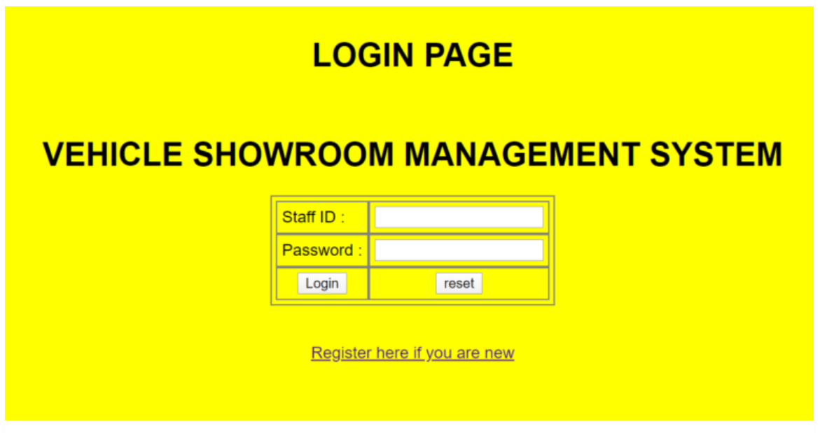 Automobile Showroom Management System using PHP with Source Code